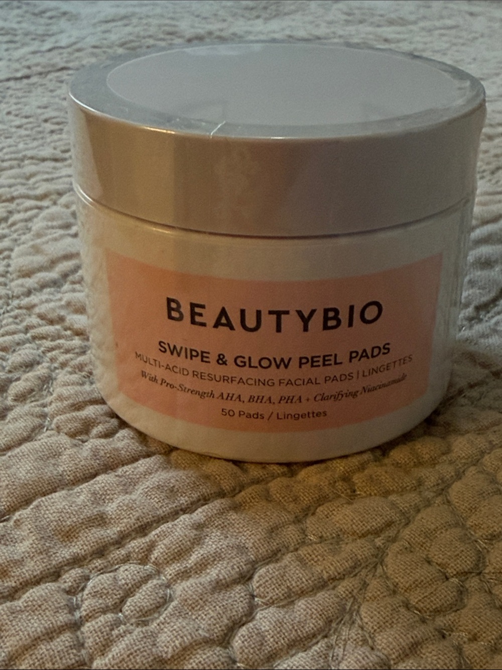 BeautyBio Swipe & Glow Peel Pads - Brand New Package and Sealed